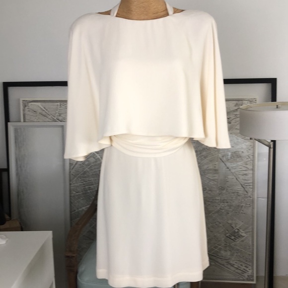 FENDI cream silk dress open back Size 6 - Picture 4 of 16